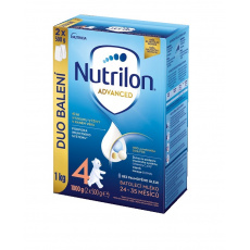 NUTRILON 4 Advanced batolecí mléko 1 kg, 24+ NUTRILON 4 Advanced batolecí mléko 1 kg, 24+