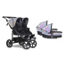 tfk set 2 duo stroller 2022 - air chamber wheel glow in the dark