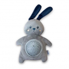 PABOBO Projektor noční oblohy s melodií zajíček Soft Plush PABOBO Projektor noční oblohy s melodií zajíček Soft Plush