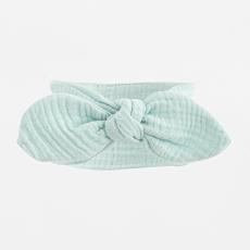 Kojenecká mušelínová čelenka New Baby Feeling šalvějová Kojenecká mušelínová čelenka New Baby Feeling šalvějová