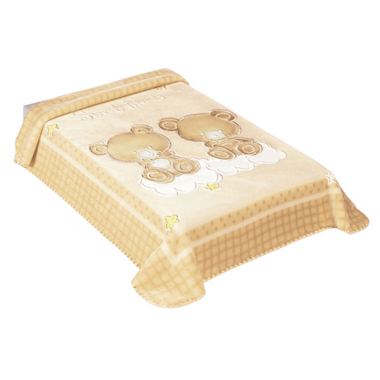 Scarlett Deka pro miminko 548 - béžová, 80 x 110 cm Scarlett Deka pro miminko 548 - béžová, 80 x 110 cm