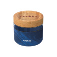 Skleněná nádoba na jídlo Deli Wood Grain 820 ml