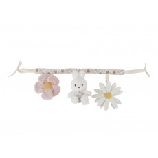 Řetěz na kočárek králíček Miffy Vintage Kytičky Řetěz na kočárek králíček Miffy Vintage Kytičky