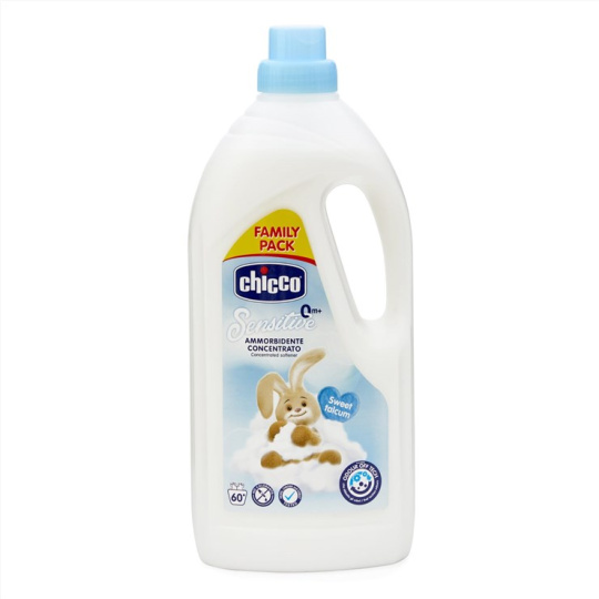 CHICCO Aviváž koncentrovaná Sladký Pudr 1,5 ll, 60 praní