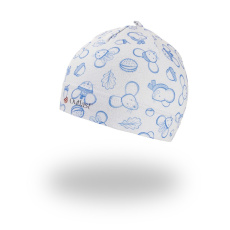 LITTLE ANGEL Čepice smyk natahovací s potiskem Outlast ® 3 | 42-44 cm sv.ledově modrá myšky LITTLE ANGEL Čepice smyk natahovací s potiskem Outlast ® 3 | 42-44 cm sv.ledově modrá myšky