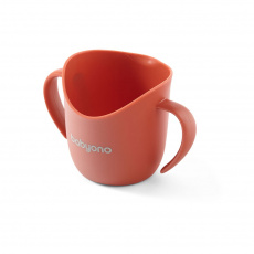 Ergonomický hrneček Baby Ono FLOW červený Ergonomický hrneček Baby Ono FLOW červený