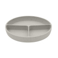 Talíř dělený s přísavkou Platinum Silicone Sand