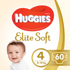 HUGGIES® Extra Care pleny jednorázové 4 (8-16 kg) 60 ks HUGGIES® Extra Care pleny jednorázové 4 (8-16 kg) 60 ks