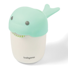 Nádobka na mytí hlavy Baby Ono WHALE zelená Nádobka na mytí hlavy Baby Ono WHALE zelená