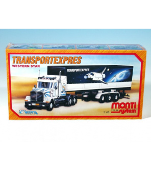 Stavebnice Monti 24 Transportexpres Western star 1:48 v krabici 32x20x7,5cm Stavebnice Monti 24 Transportexpres Western star 1:48 v krabici 32x20x7,5cm