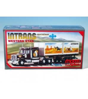 Stavebnice Monti System MS 25 Intrans Container Western star 1:48 v krabici 31,5x16,5x7,5cm Stavebnice Monti System MS 25 Intrans Container Western star 1:48 v krabici 31,5x16,5x7,5cm