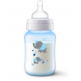 Philips AVENT Lahev Anti-colic 260 ml modrá se slonem