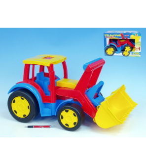 Auto/Traktor Gigant nakladač plast 55cm v krabici Wader Auto/Traktor Gigant nakladač plast 55cm v krabici Wader