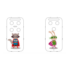 Výměnný kryt Superanimal pro chůvičku BabyAlarm Výměnný kryt Superanimal pro chůvičku BabyAlarm