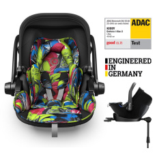 KIDDY Autosedačka Evoluna i-size 2 + Isofix základna 40-83 cm Street Jungle