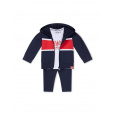 DIRKJE Set 3dílný dl. kalhoty 68 Navy+White+Red