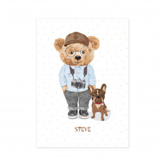 CEBA Plakát Fluffy Puffy Steve 50 x 70 cm CEBA Plakát Fluffy Puffy Steve 50 x 70 cm