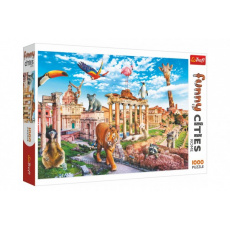 Puzzle Legrační města - Divoký Řím 1000 dílků 68,3x48cm v krabici 40x27x6cm Puzzle Legrační města - Divoký Řím 1000 dílků 68,3x48cm v krabici 40x27x6cm