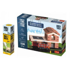 Pack Stavějte z cihel Hasičská stanice stavebnice Brick Trick + lepidlo grátis v krabici 35x25x7cm Pack Stavějte z cihel Hasičská stanice stavebnice Brick Trick + lepidlo grátis v krabici 35x25x7cm