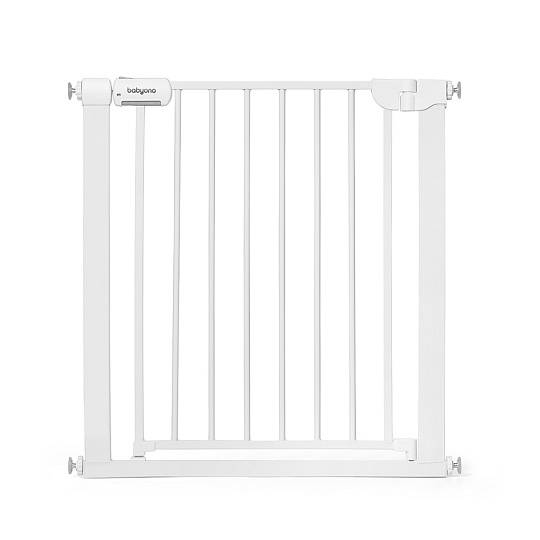 BABYONO Bezpečnostní zábrana na schody a dveře 75–96 cm, dětská i pro psy, bez vrtání BABYONO Bezpečnostní zábrana na schody a dveře 75–96 cm, dětská i pro psy, bez vrtání