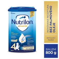 NUTRILON 4 Vanilla batolecí mléko 800 g, 24+