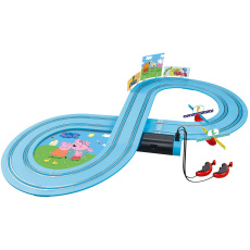 Autodráha Carrera FIRST Peppa Pig - Kids GranPrix 2,4m Autodráha Carrera FIRST Peppa Pig - Kids GranPrix 2,4m