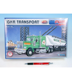 Stavebnice Monti 68 GKR Transport Western star 1:48 v krabici 32x20,5x7,5cm Stavebnice Monti 68 GKR Transport Western star 1:48 v krabici 32x20,5x7,5cm