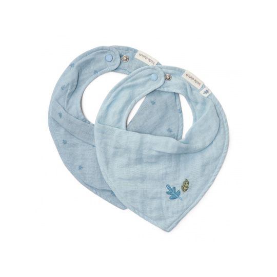 Bryndáček bandana 2 ks Pure Denim Blue Bryndáček bandana 2 ks Pure Denim Blue