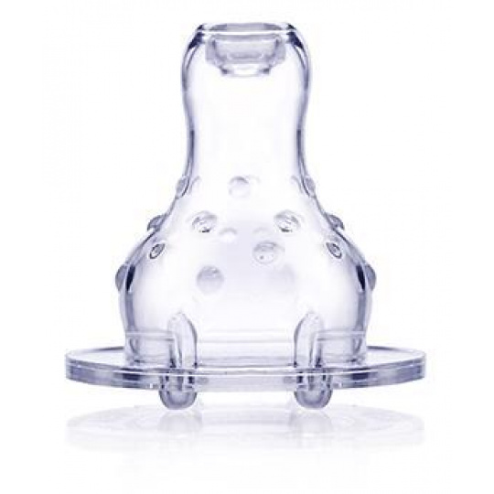 NUBY Dudlík na láhev netekoucí silikon (2 ks) NUBY Dudlík na láhev netekoucí silikon (2 ks)