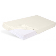 BABYMATEX Prostěradlo ochranné s gumičkou Bamboo světle béžové 60x120 cm BABYMATEX Prostěradlo ochranné s gumičkou Bamboo světle béžové 60x120 cm