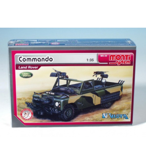 Stavebnice Monti 29 Commando Land Rover 1:35 v krabici 22x15x6cm Stavebnice Monti 29 Commando Land Rover 1:35 v krabici 22x15x6cm