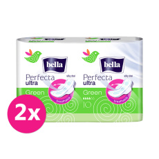 2x BELLA Perfecta green duo 20 ks (10+10)