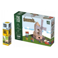 Pack Stavějte z cihel Větrný mlýn stavebnice Brick Trick + lepidlo grátis v krabici 35x25x7cm Pack Stavějte z cihel Větrný mlýn stavebnice Brick Trick + lepidlo grátis v krabici 35x25x7cm