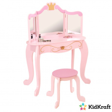 Kidkraft kosmetický stolek princezna