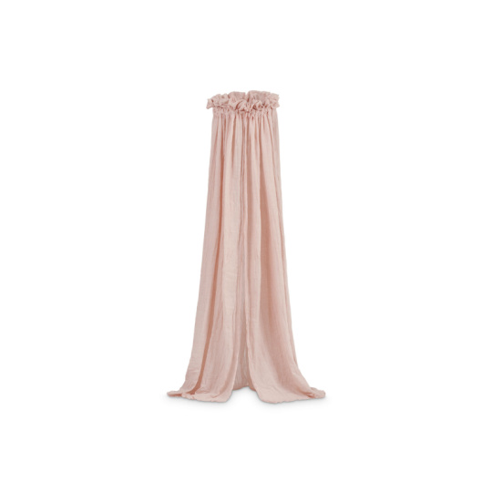 Nebesa nad postýlku Vintage 155cm Pale Pink