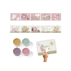 Kreativní sada malování prsty Fairy Garden Kreativní sada malování prsty Fairy Garden