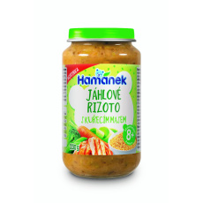 2x HAMÁNEK Jáhlové rizoto s kuřecím masem 230 g 2x HAMÁNEK Jáhlové rizoto s kuřecím masem 230 g