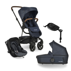 EASYWALKER Kočárek kombinovaný Harvey3 Premium 4v1 Sapphire Blue/Iron Grey Melange EASYWALKER Kočárek kombinovaný Harvey3 Premium 4v1 Sapphire Blue/Iron Grey Melange