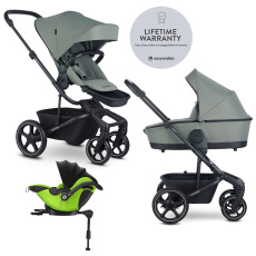 EASYWALKER Kočárek kombinovaný Harvey⁵ 2v1 Agave Green LITE RWS + KIDDY Evoluna i-size 2 + základna EASYWALKER Kočárek kombinovaný Harvey⁵ 2v1 Agave Green LITE RWS + KIDDY Evoluna i-size 2 + základna