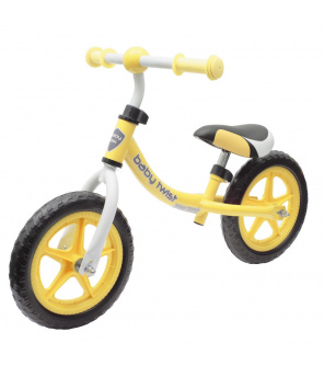 Dětské odrážedlo kolo Baby Mix TWIST žluté Dětské odrážedlo kolo Baby Mix TWIST žluté