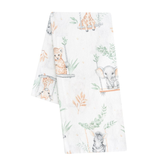 Flanelová plena s potiskem New Baby ZOO Flanelová plena s potiskem New Baby ZOO