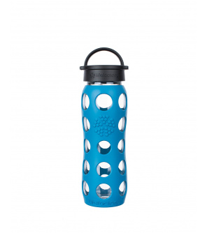 Lifefactory láhev s klasickým uzávěrem 650ml teal lake Lifefactory láhev s klasickým uzávěrem 650ml teal lake