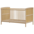Scarlett Dětská postýlka Scarlett Kacper - 2v1 - přírodní (borovice) - 140 x 70 cm
