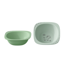 NIP NATURE line miska, 4m+, 2ks, green