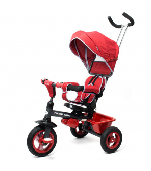 Dětská tříkolka Baby Mix 5v1 RIDER 360° bordó Dětská tříkolka Baby Mix 5v1 RIDER 360° bordó
