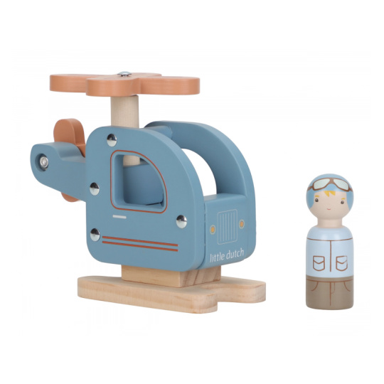 Helikoptéra dřevěná