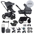 EASYWALKER SET Kočárek 4v1 Harvey⁵ Premium Mineral Grey XXL AIR + CYBEX Aton B2 i-Size