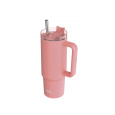 Nerezový termohrnek s brčkem Vibe Coral 880 ml