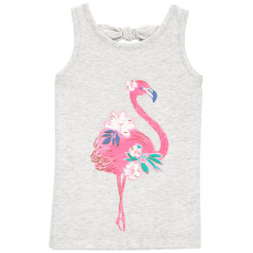 CARTER'S Triko na ramínka Pink Flamingo holka 24m CARTER'S Triko na ramínka Pink Flamingo holka 24m