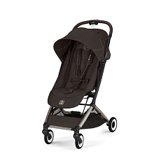 CYBEX Golfový kočárek Orfeo Chocolate Brown Gold (Taupe Frame) Gold